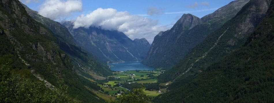hiken in oldedalen noorwegen