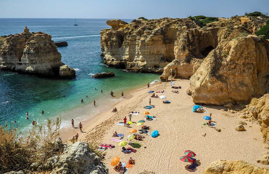 Kust Algarve Portugal