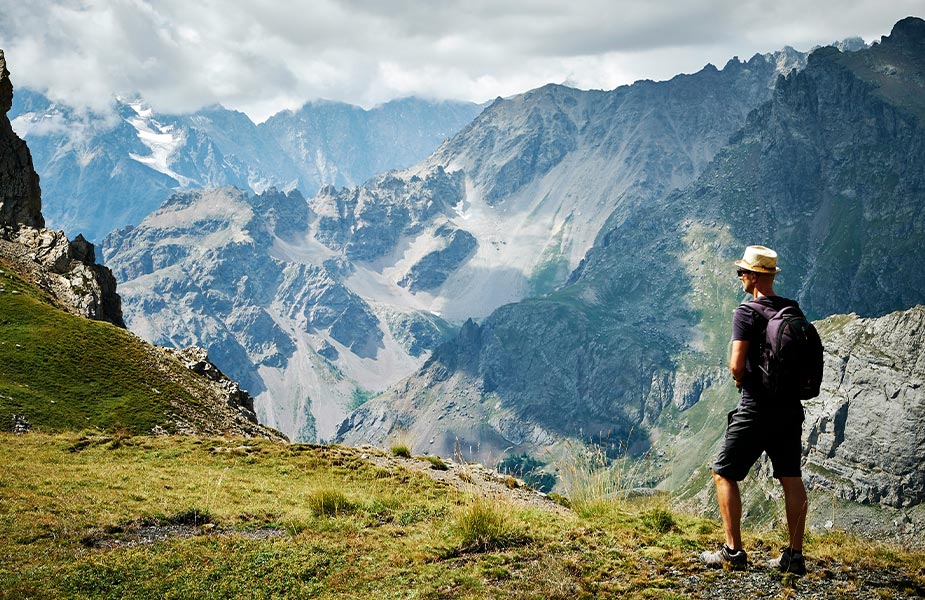 Wandelen in de Alpen in Frankrijk