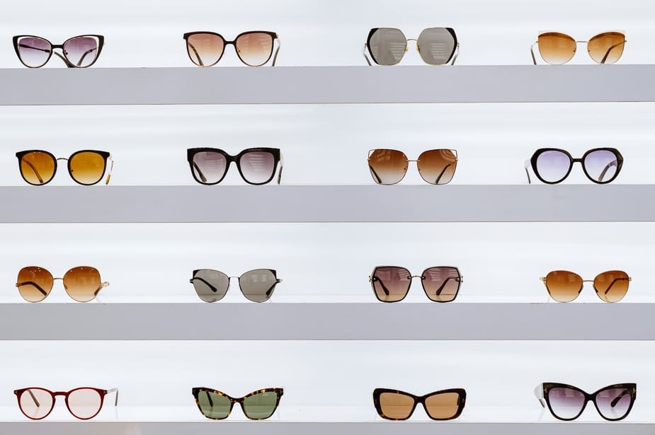 Zonnebrillen in verschillende stijlen