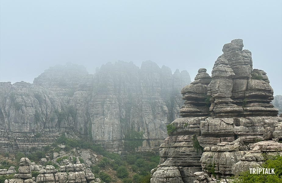 Rotsformaties in Torcal de Antequera