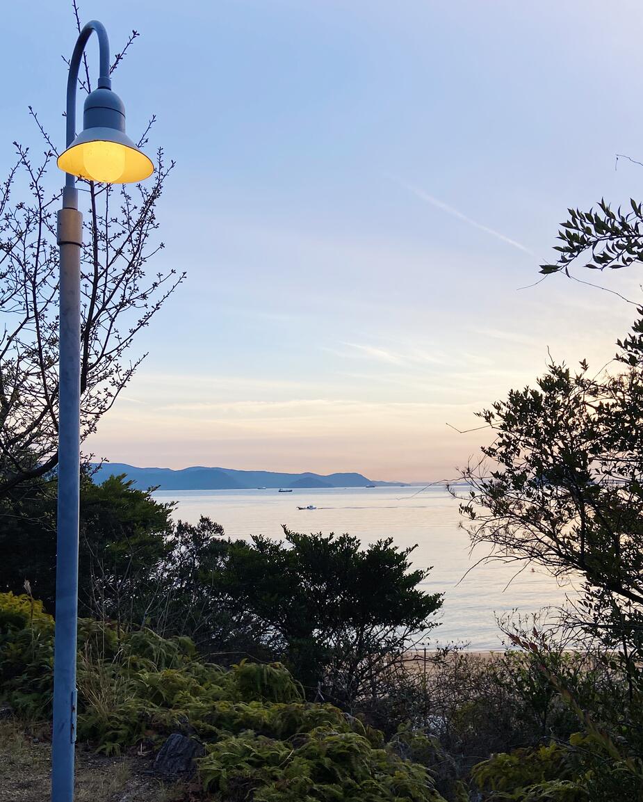 Wandelen op Naoshima