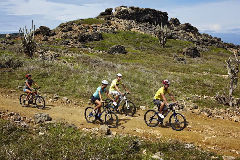 Fietsen op Bonaire