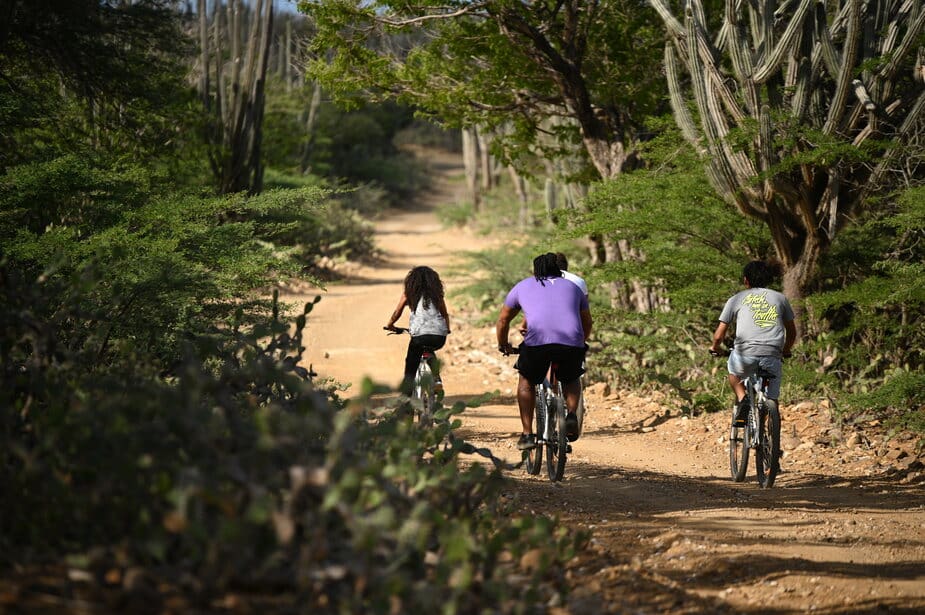 Fietsen op Bonaire