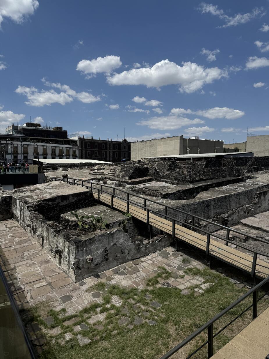 Templo Mayor in Mexico-Stad