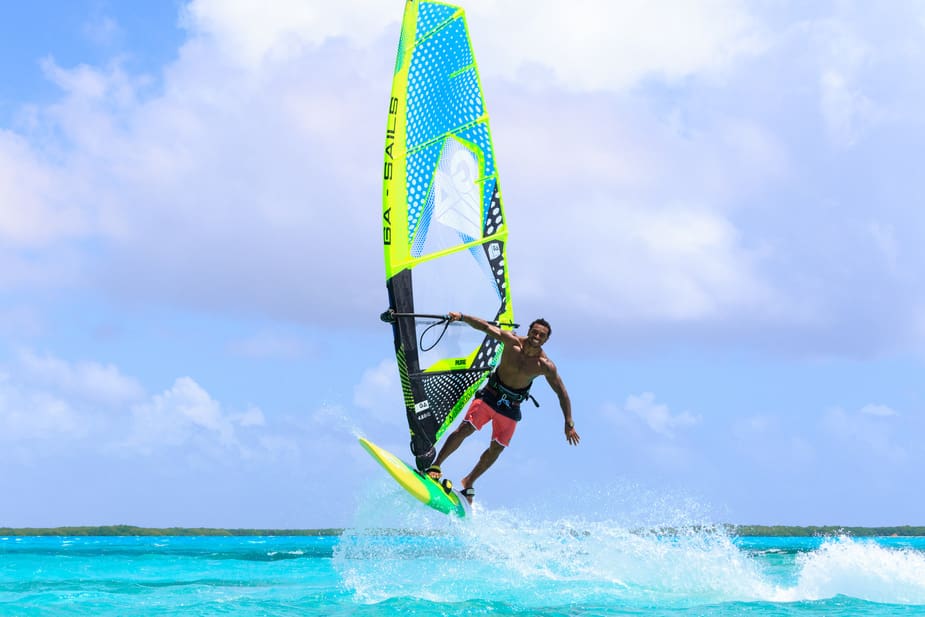 Windsurfen op Bonaire