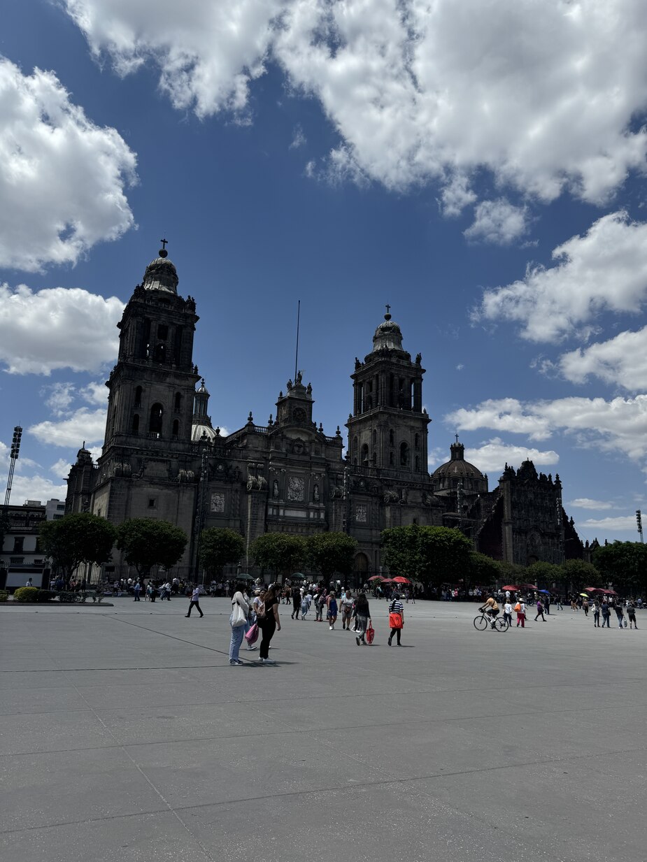 Zocalo in Mexico Stad