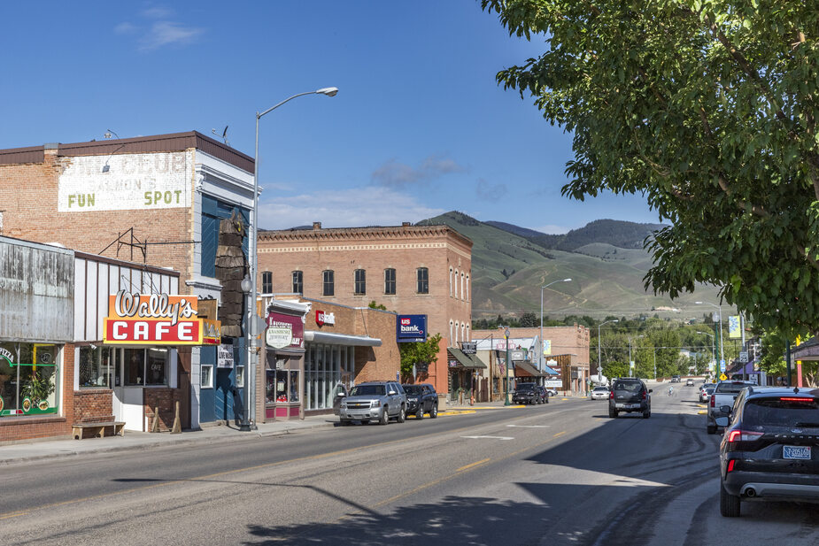 Salmon in oost Idaho