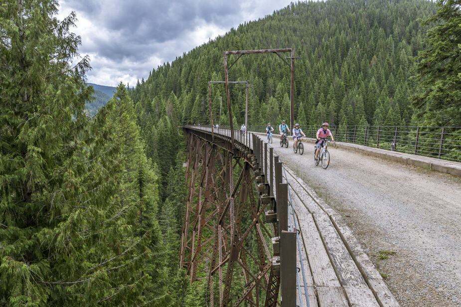 Road of Hiawatha in Idaho