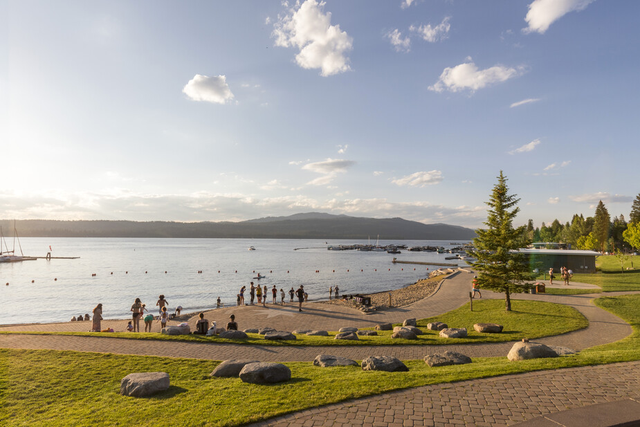 Payette Lake in Idaho