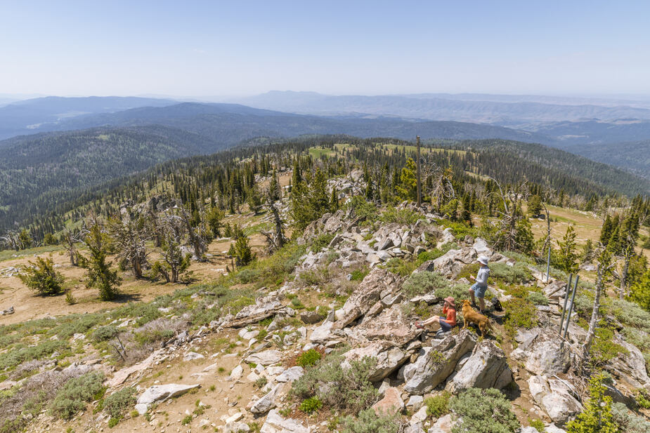 Granite Mountain bij McCall in Idaho