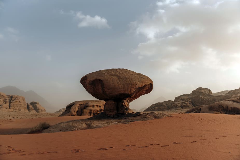 Wadi Rum in Jordanië