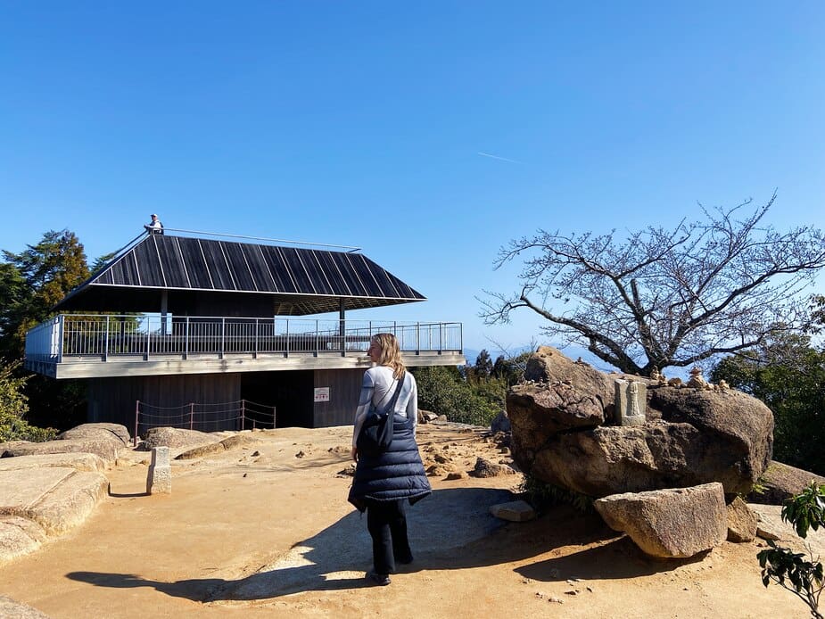 Observatiedek op Mount Misen