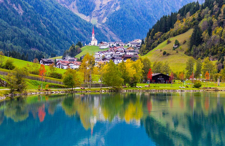 De natuur in Zuid-Tirol