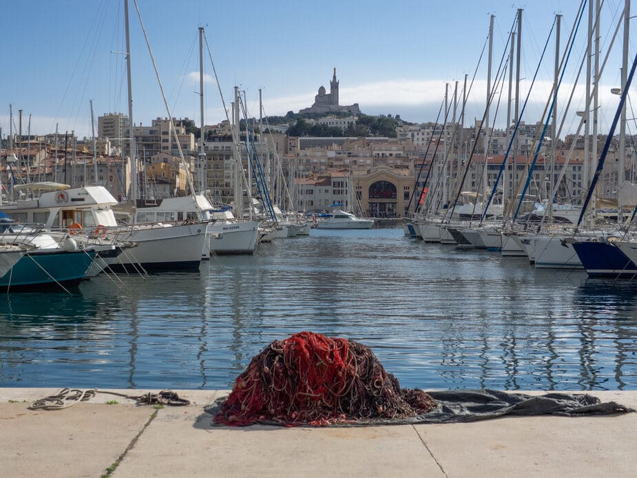 De haven van Marseille