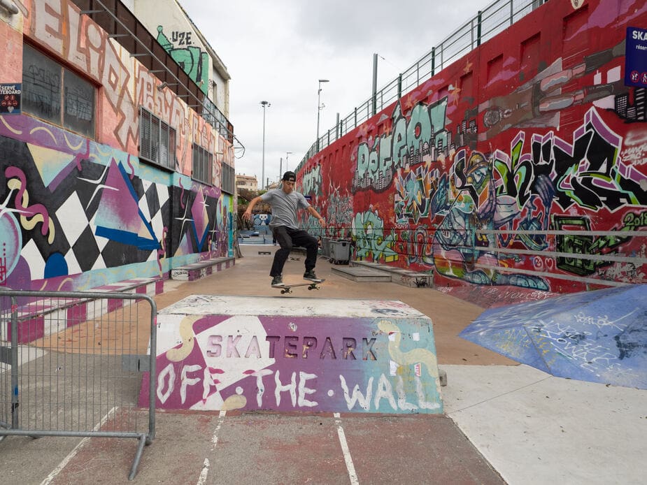 Skatepark in Marseille