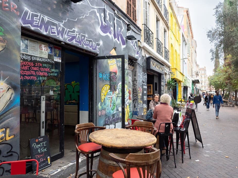 De wijk Le Panier in Marseille