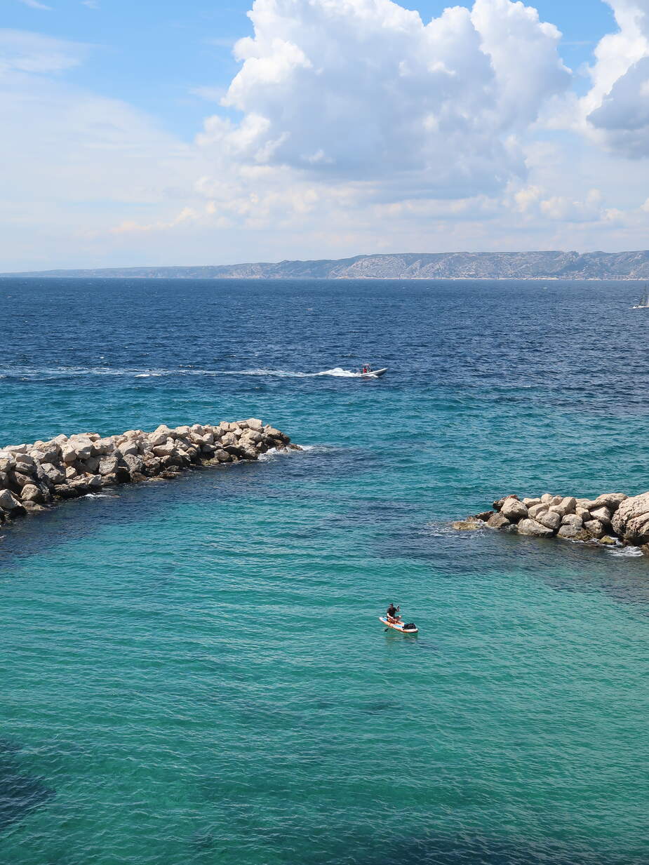 Strand bij Marseille