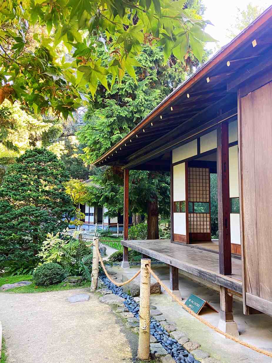 Japans theehuis bij Musée Albert-Kahn