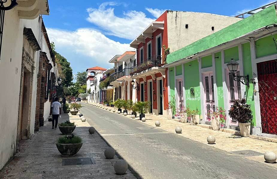 Bezoek dit authentieke straatje in Santo Domingo