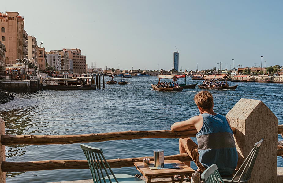 Turen over de Dubai Creek