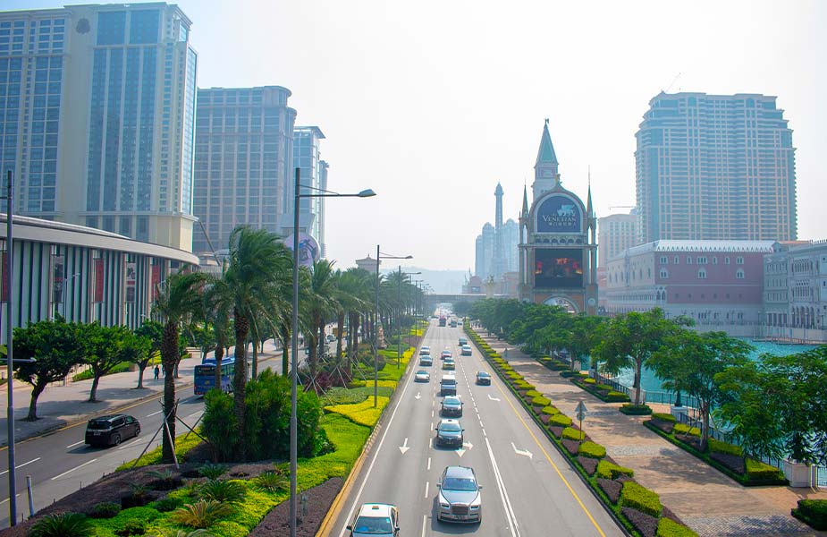 De Cotai Strip in Macau