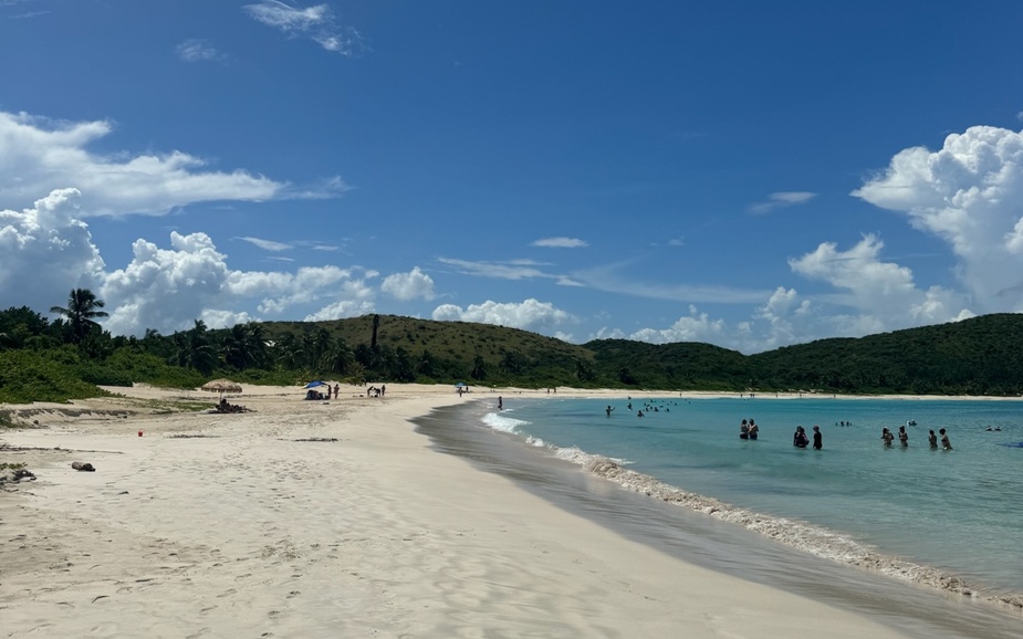 Flamenco Beach op Puerto Rico