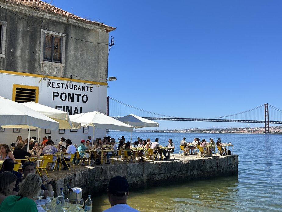 Overkant van de Taag in Lissabon