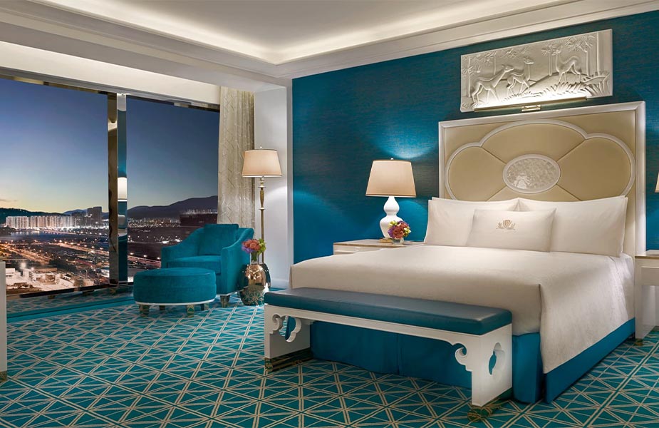 Interieur kamer Wynn Palace Macau