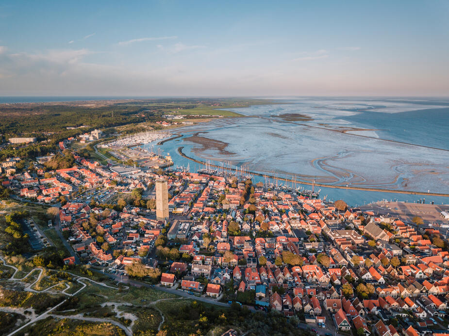 Terschelling vanaf boven