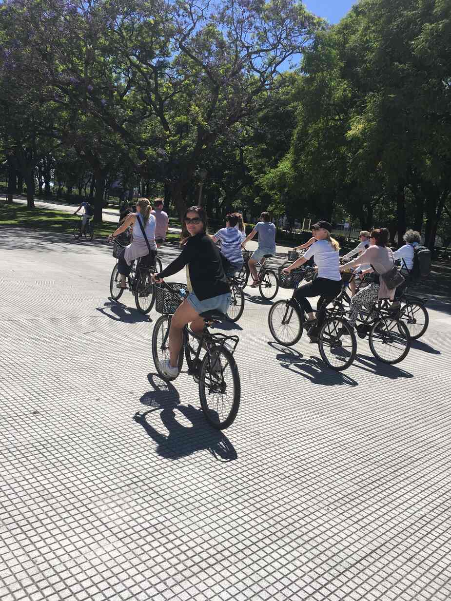 Fietstour doen door Buenos Aires in Argentinië