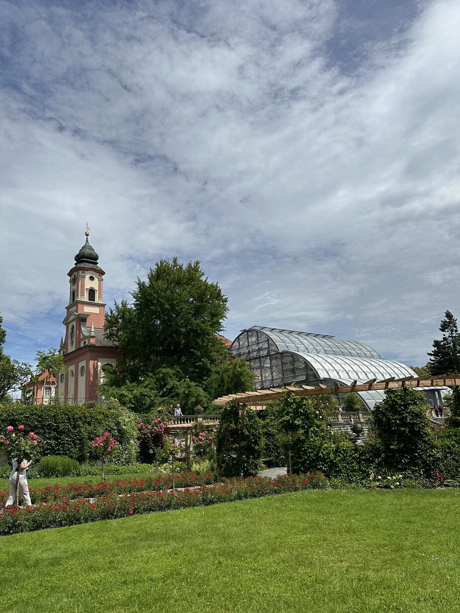 Botanische tuin op Mainau eiland