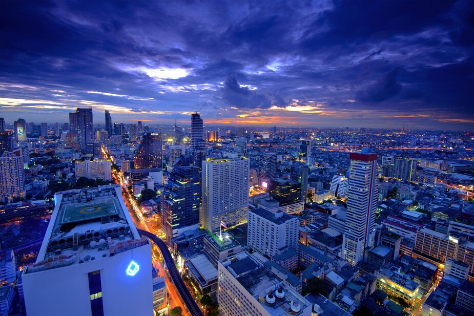 De wijk Thonglor in Bangkok